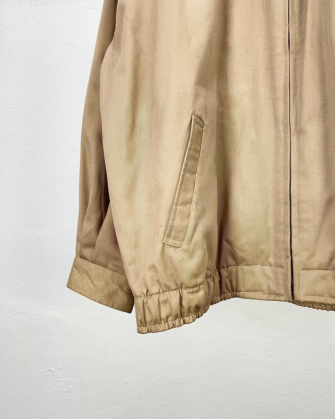 폴로 랄프로렌 베이지 스윙톱 넥 카라 블루종 자켓 상품이미지4