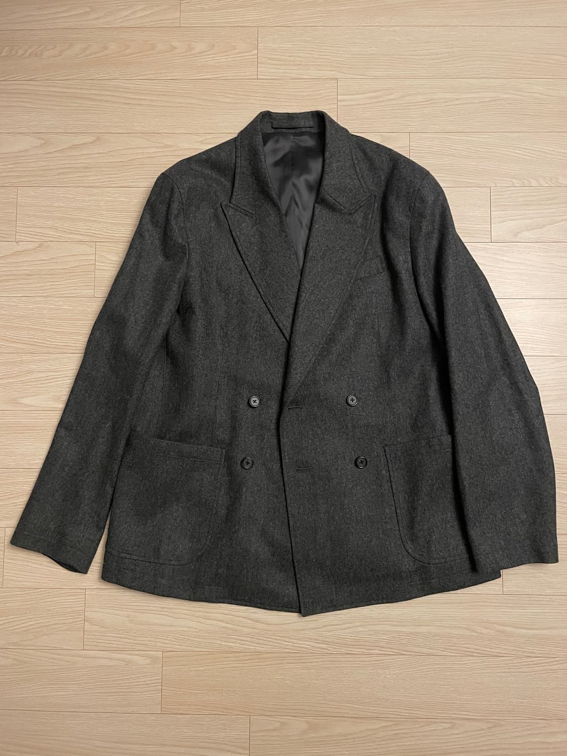 [1] 브라운야드 플란넬 울 셋업 챠콜 상품이미지1