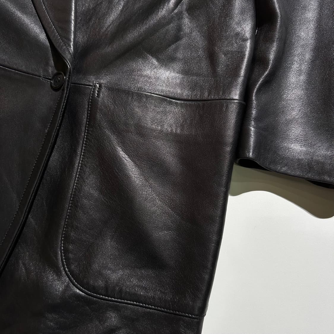 KENZO 겐조 램스킨 더블 코트 상품이미지5