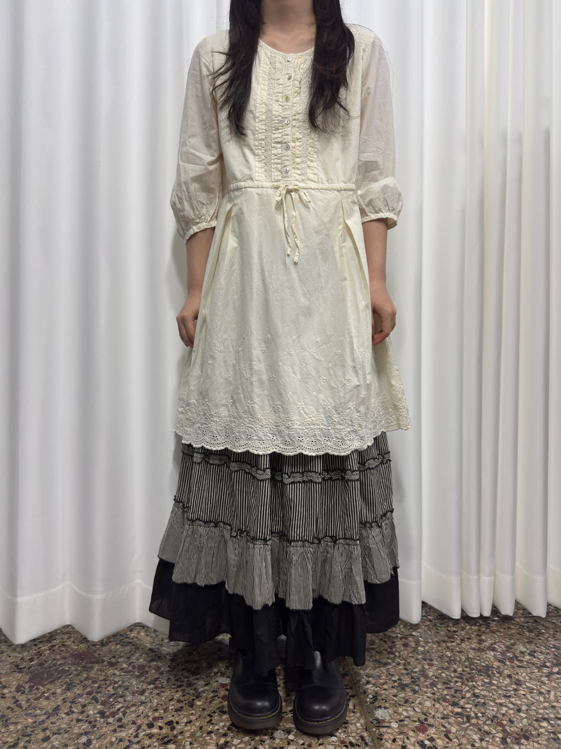 earth music& mori blouse 상품이미지2