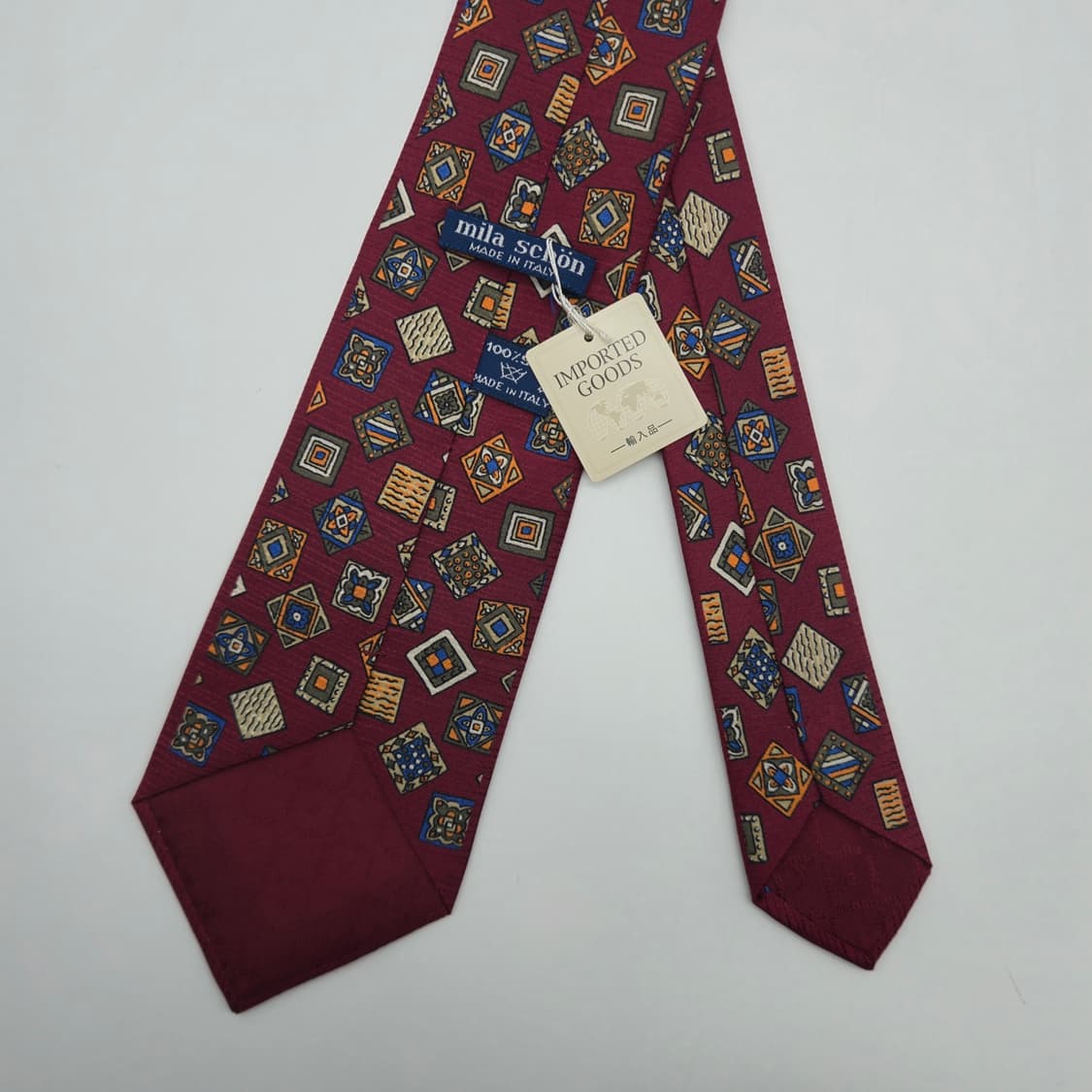 MILA SCHON 밀라숀 실크 넥타이 [BCF10803_0004-80] 상품이미지2