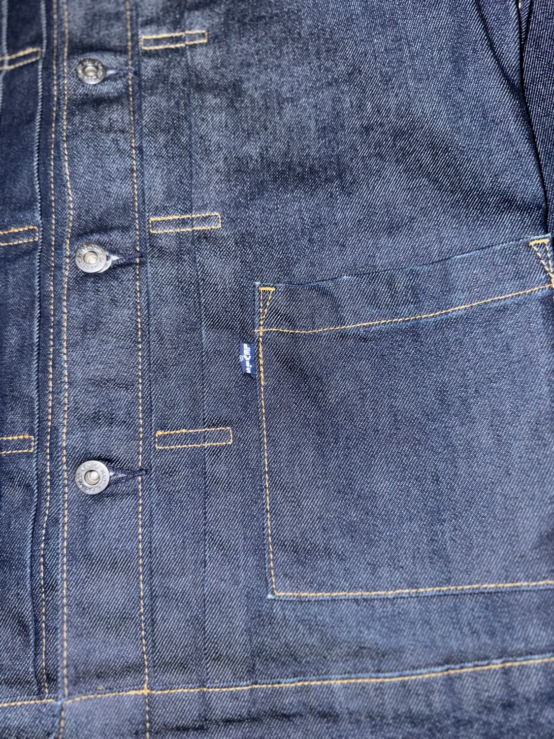 [M] 리바이스 Made & Crafted 재팬 패브릭 데님 트러커 상품이미지5