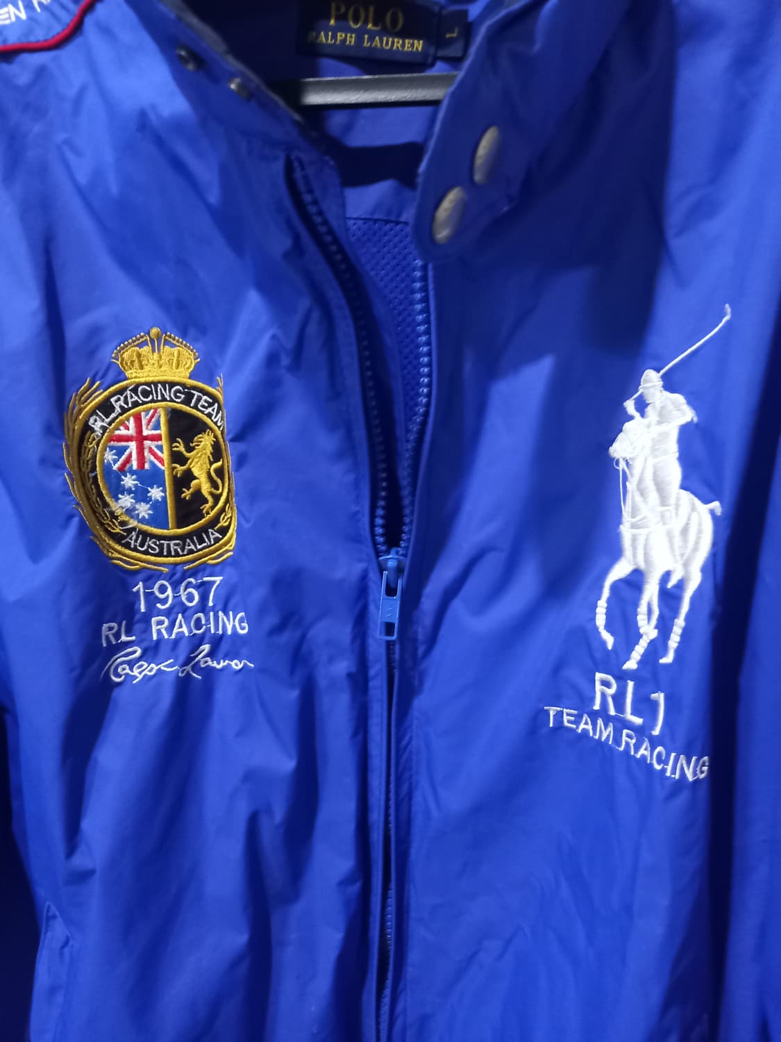 폴로 POLO 랄프로렌 빅포니 레이싱 점퍼 자켓 100/L 상품이미지2