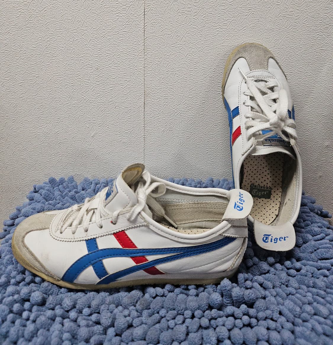 오니츠카타이거 멕시코 66  스니커즈 흰파빨 230 상품이미지1