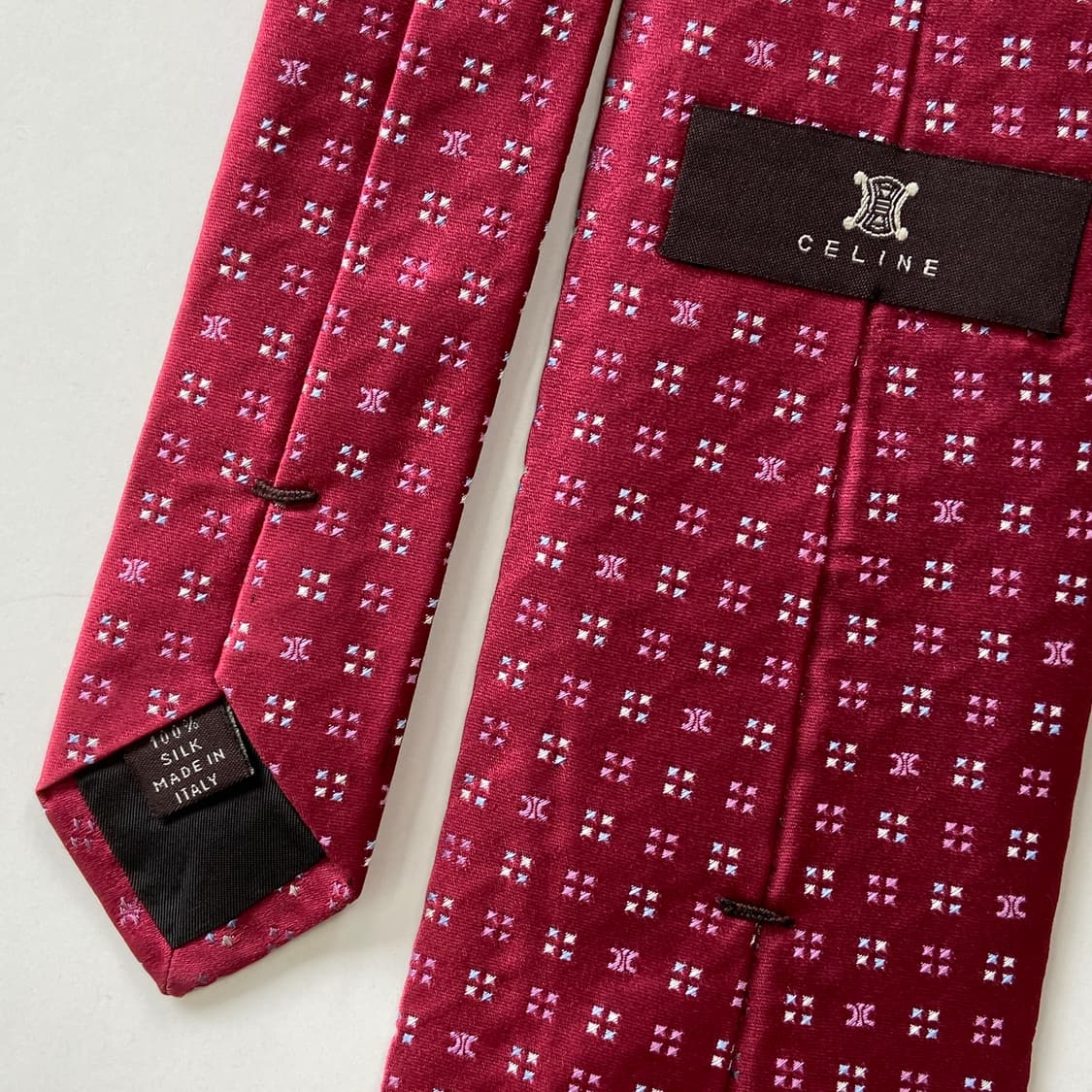 셀린느(celine) 모노그램 명품 정품 넥타이 상품이미지4