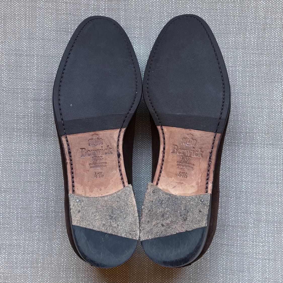 [265] Berwick 4950 벨지안 다크 브라운 스웨이드 로퍼 상품이미지6