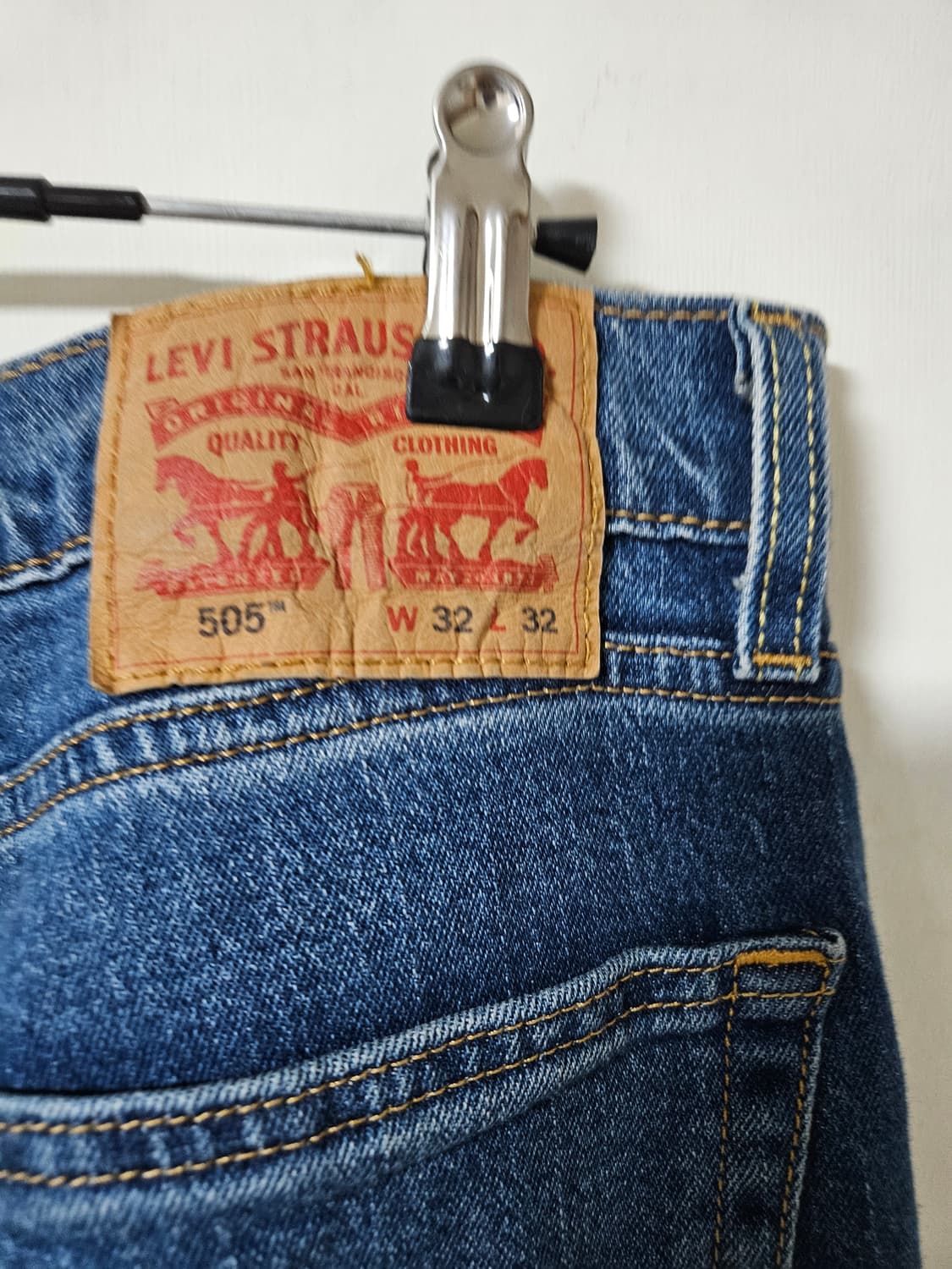 리바이스 505 청바지 W32 상품이미지3