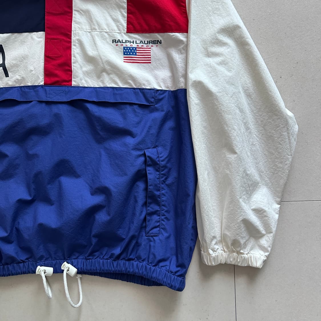 90s 폴로스포츠 MADE IN USA 성조기 아노락 M 상품이미지2