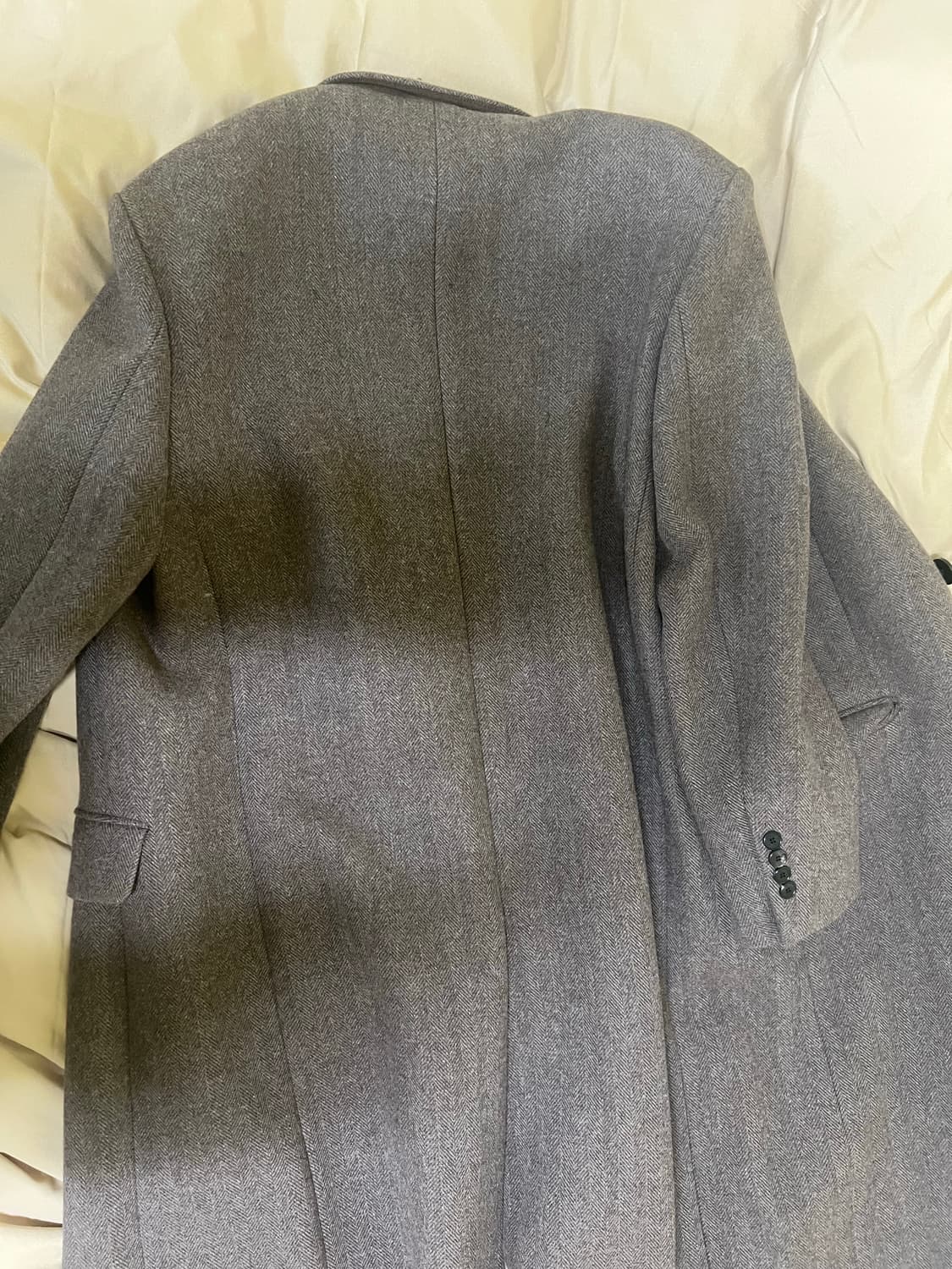 [100] Tngt Redford 대디핏 싱글 코트 브라운 상품이미지4