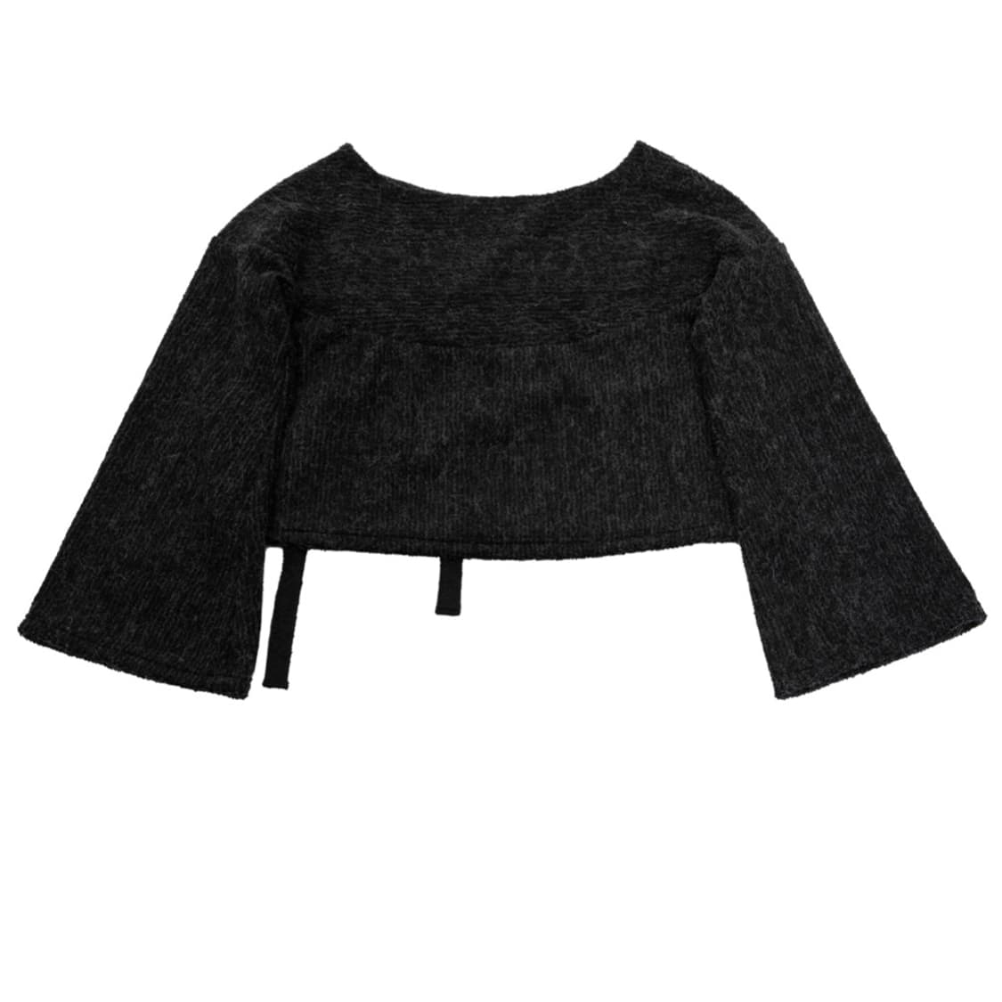 [WETTAG] 웻태그 W 와이드 넥 스웨터 #CHARCOAL 상품이미지7