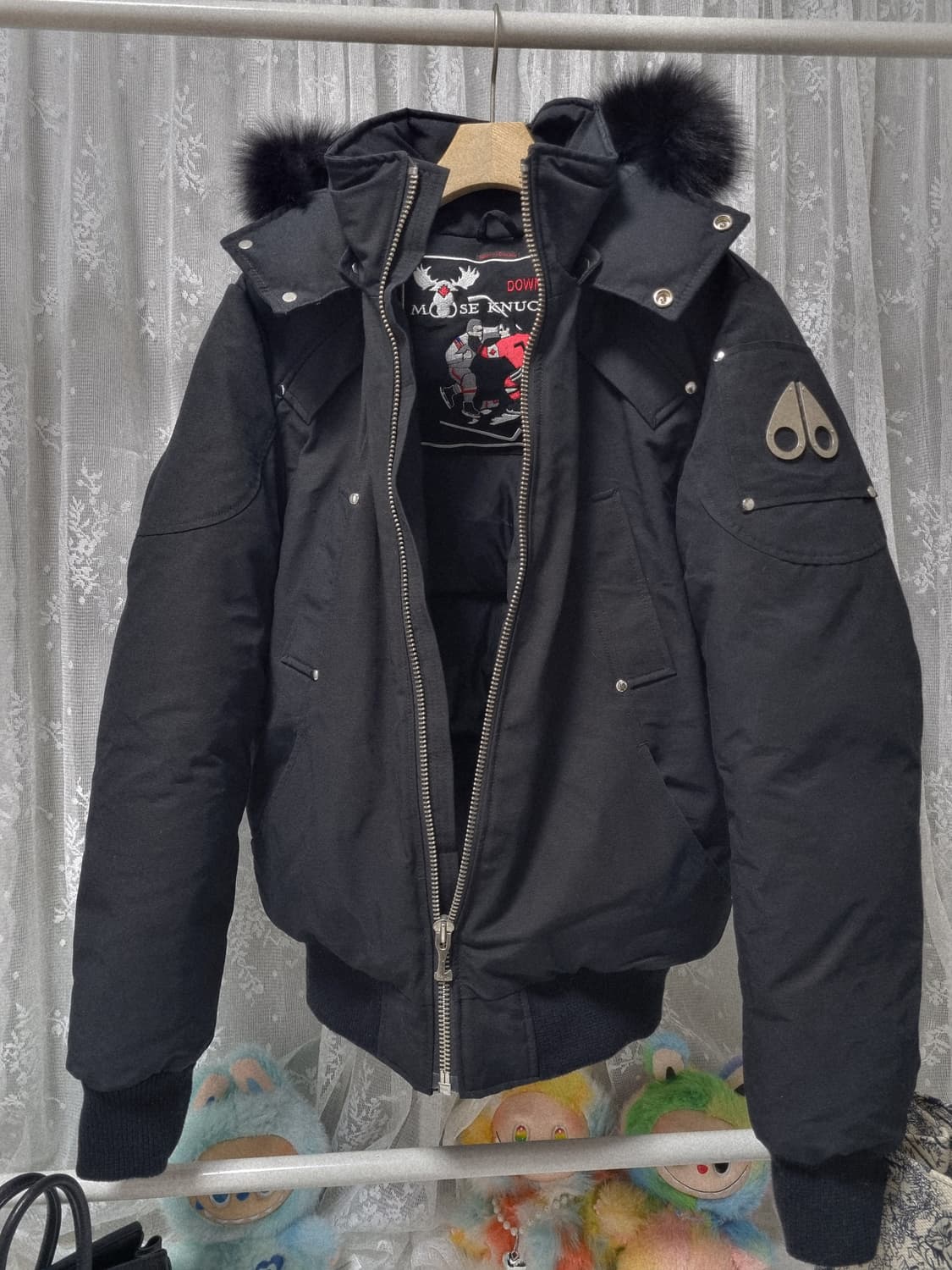 정품)  무스너클  발리스틱 봄버 다운자켓  상품이미지5