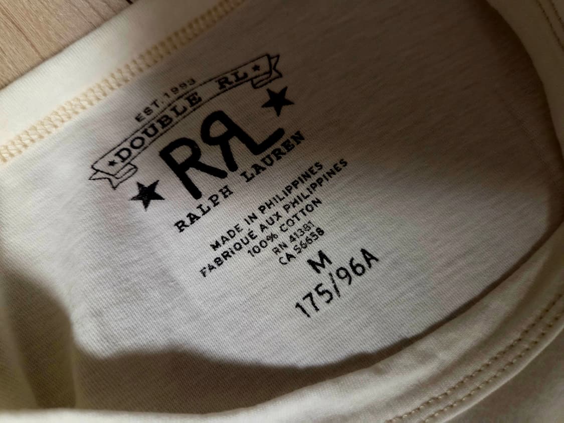 RRL 더블알엘 그래픽 로고 반팔 티셔츠 M 상품이미지3
