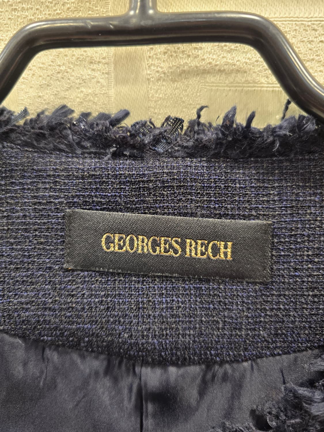 조르쥬레쉬 네이비 트위드 조끼 66 상품이미지7