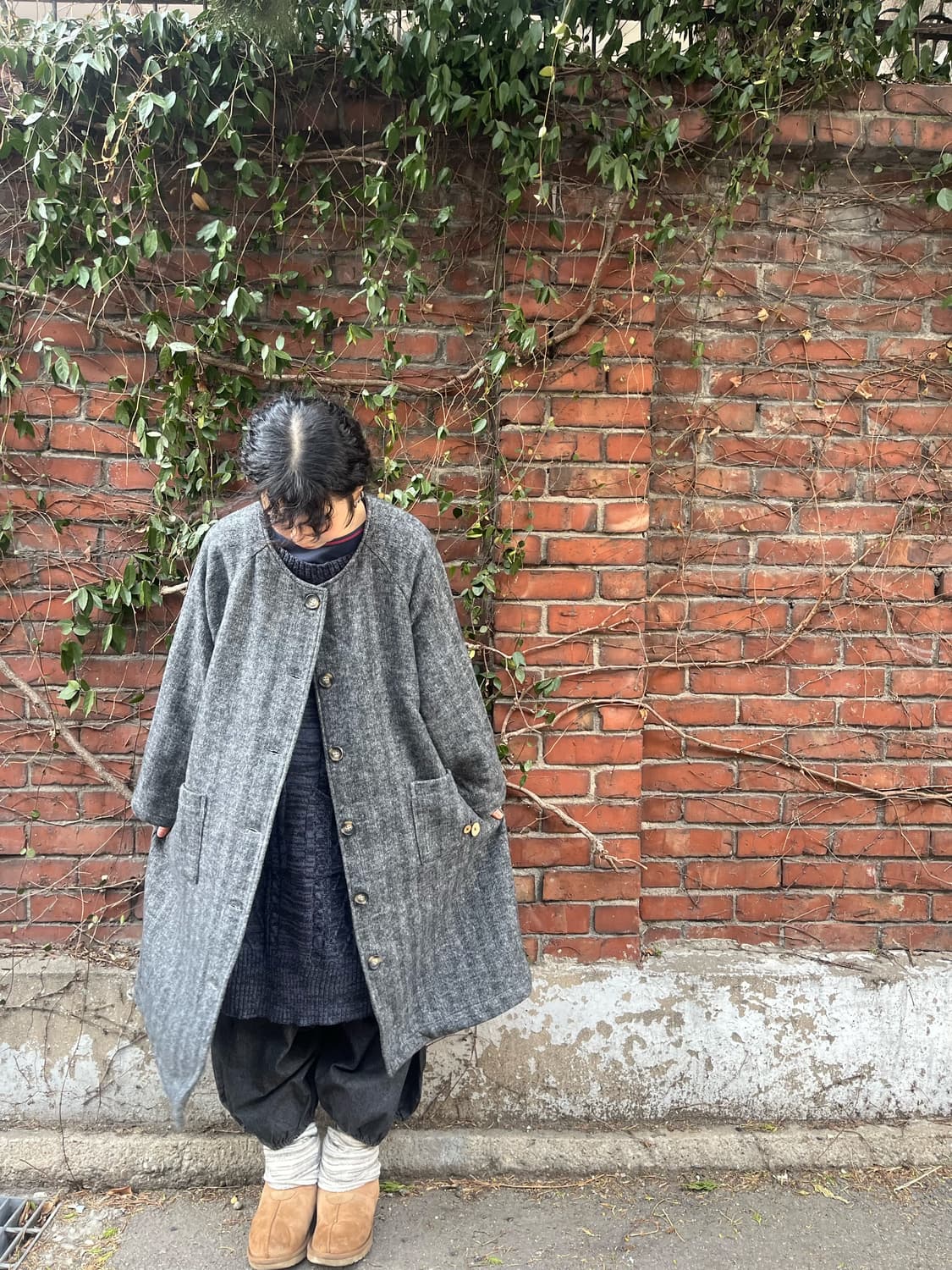 일본 데일리 무드 롱 코트 상품이미지1