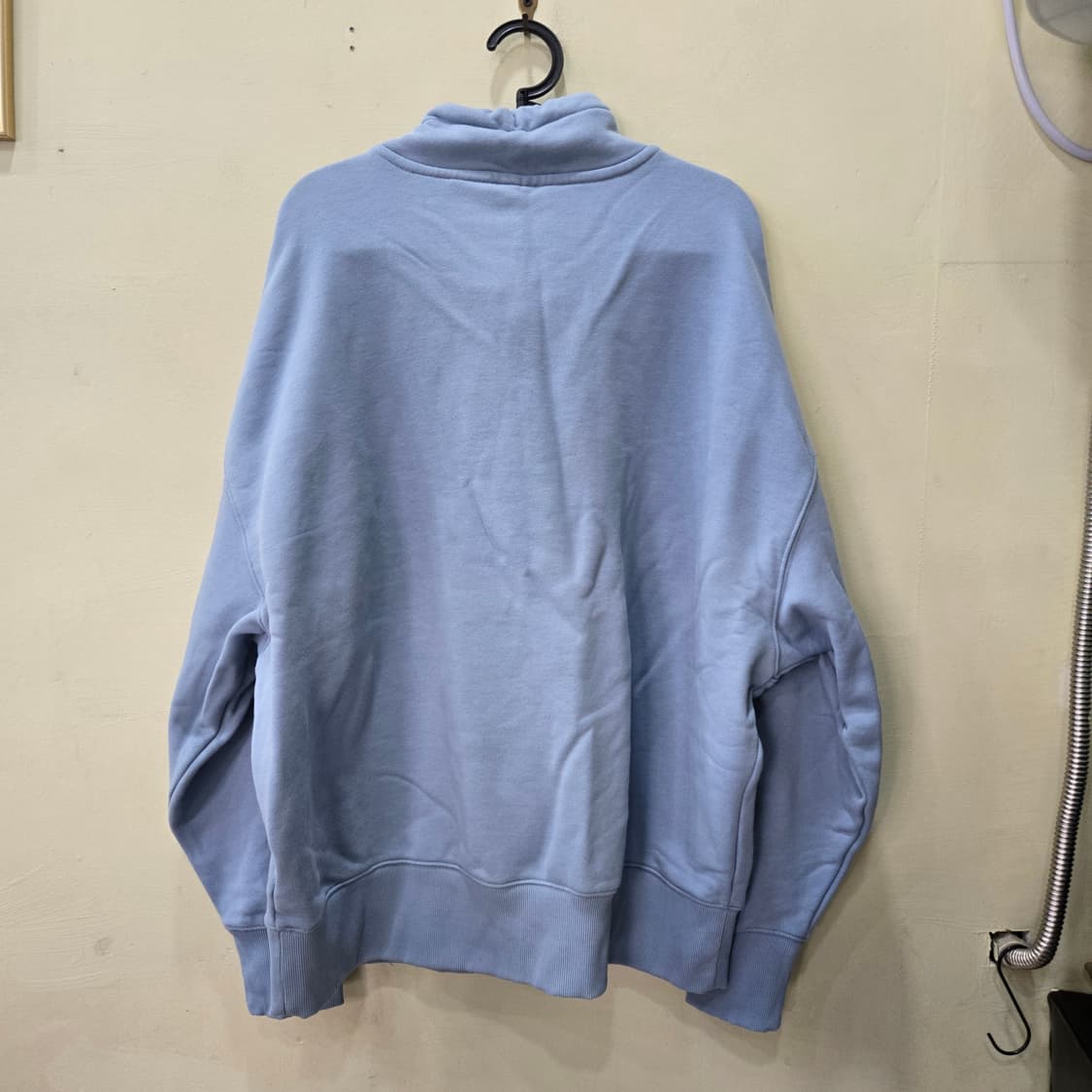 [XXL] AMI × PUMA 하프집업 후디 (스카이블루) 상품이미지3