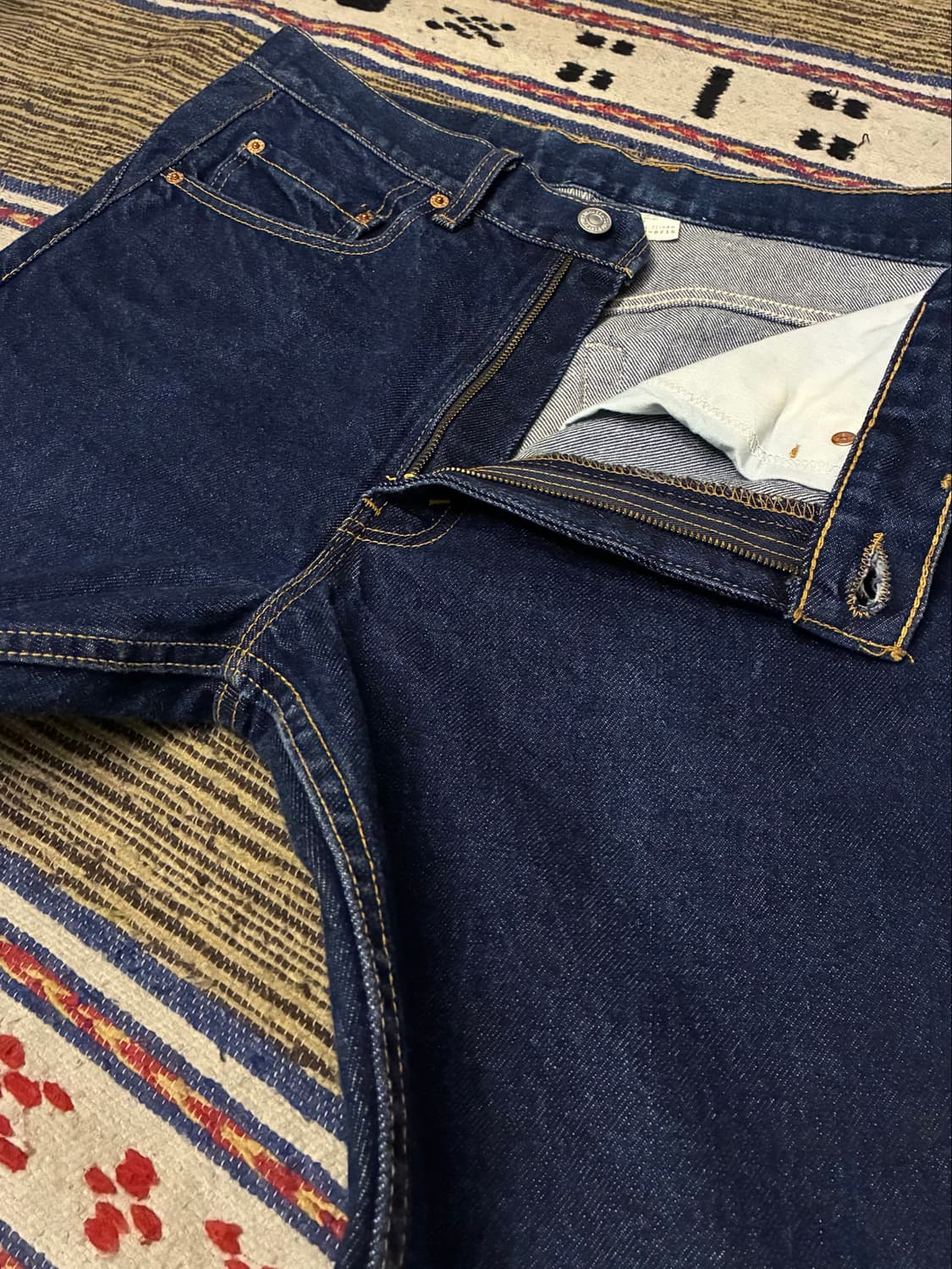 (32~33)00s USA Levis 빈티지 리바이스 517 진청 데님 상품이미지3