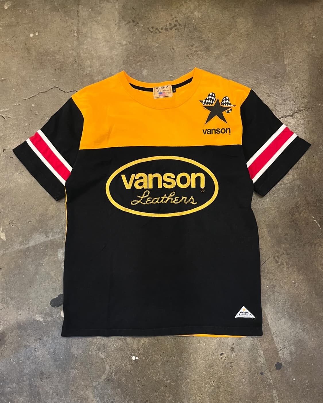 Vanson embroidery T-shirt 상품이미지6