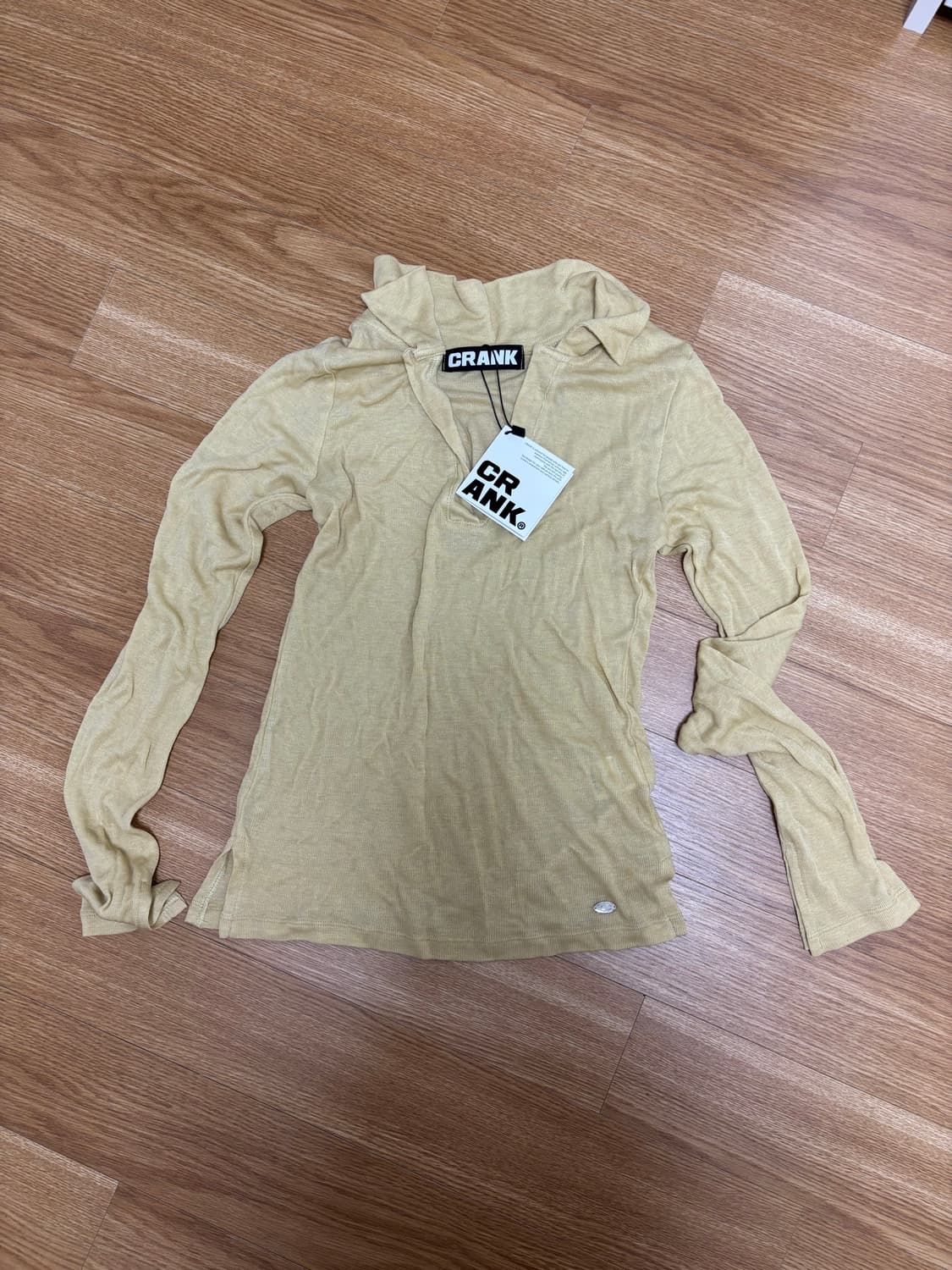 크랭크 시어 카라 탑 상품이미지2