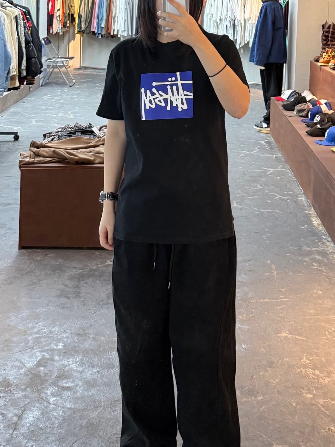 스투시 스탁 박스 반팔티 H1314 상품이미지1