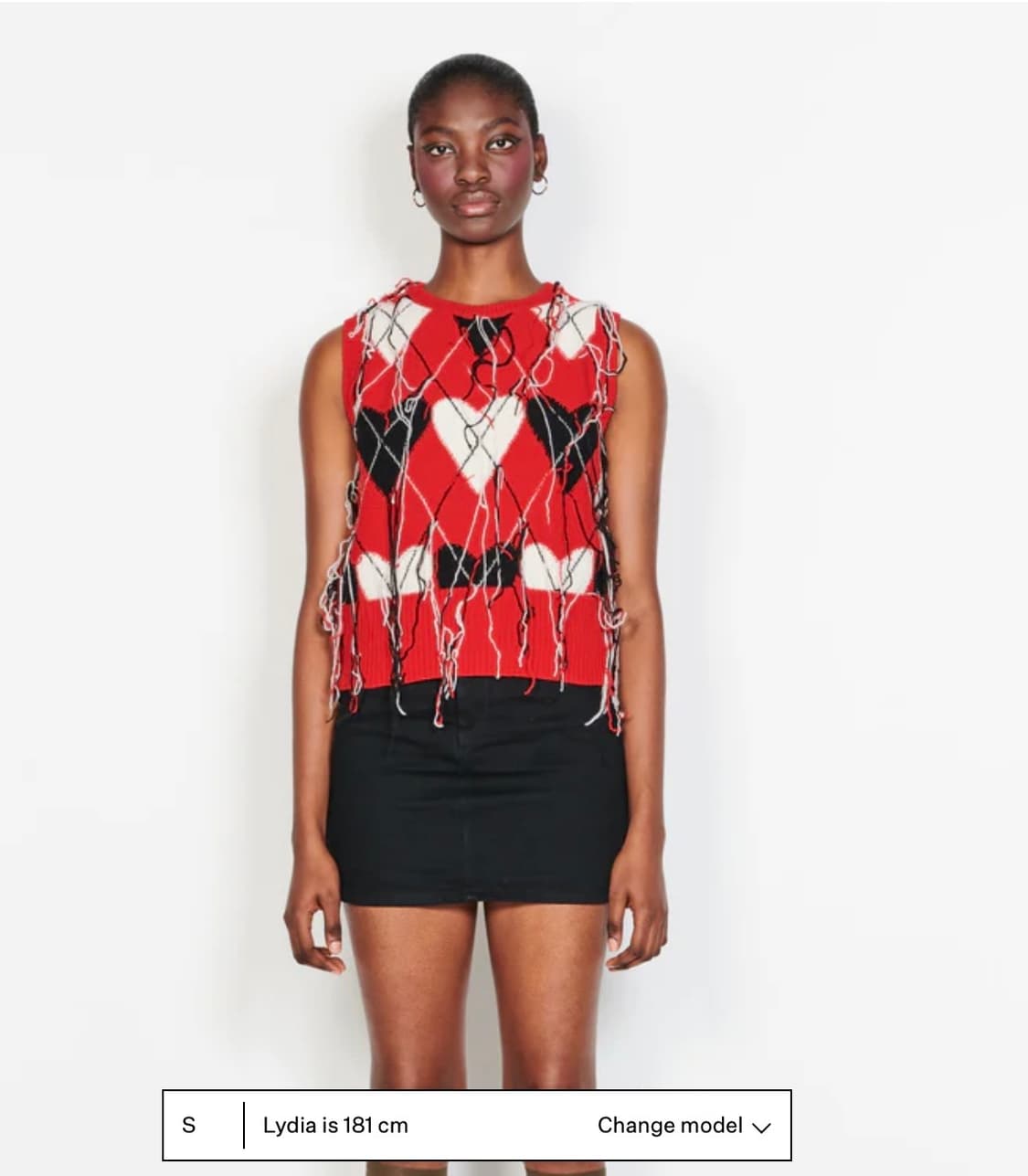 찰스제프리러버보이 니트 베스트 M 상품이미지8