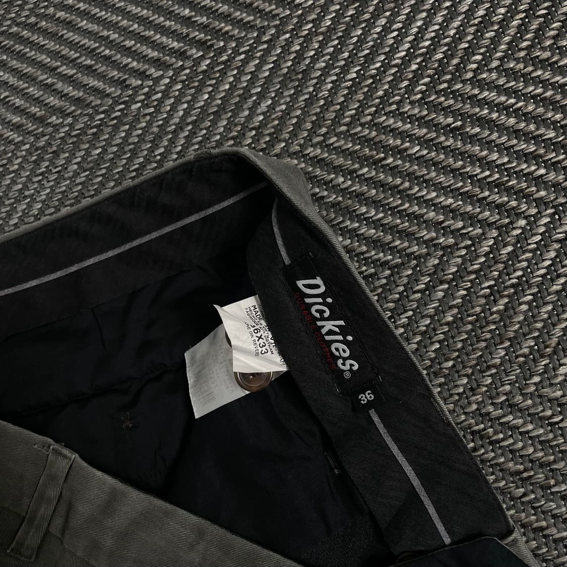 디키즈 874 오리지널핏 치노 팬츠 그레이 y 3745 상품이미지5