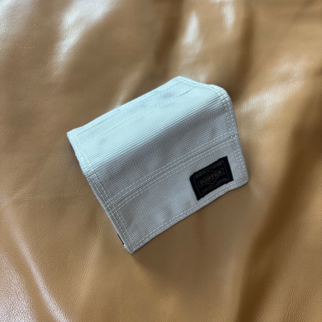 PORTER 포터 카드 케이스 월렛 지갑 그레이 실버 상품이미지6