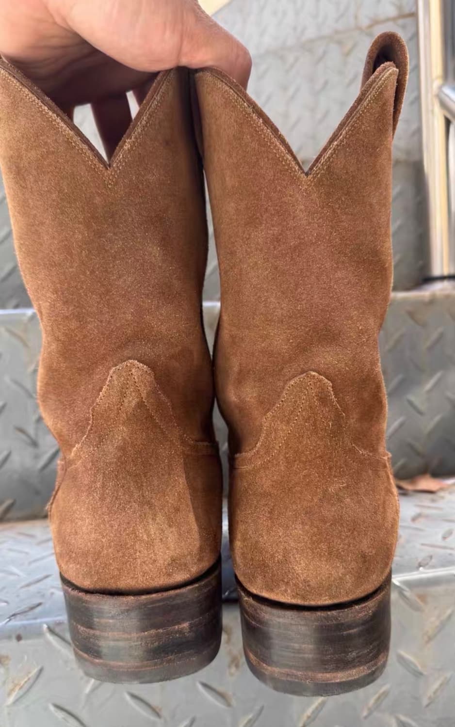 rrl 플레인뷰 러프아웃 스웨이드 부츠 8.5 상품이미지4