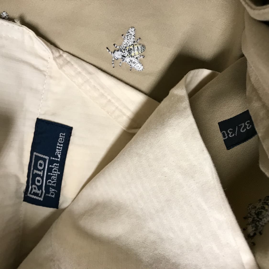 폴로 랄프로렌 멀티 자수 치노 팬츠 베이지 32/30 상품이미지5