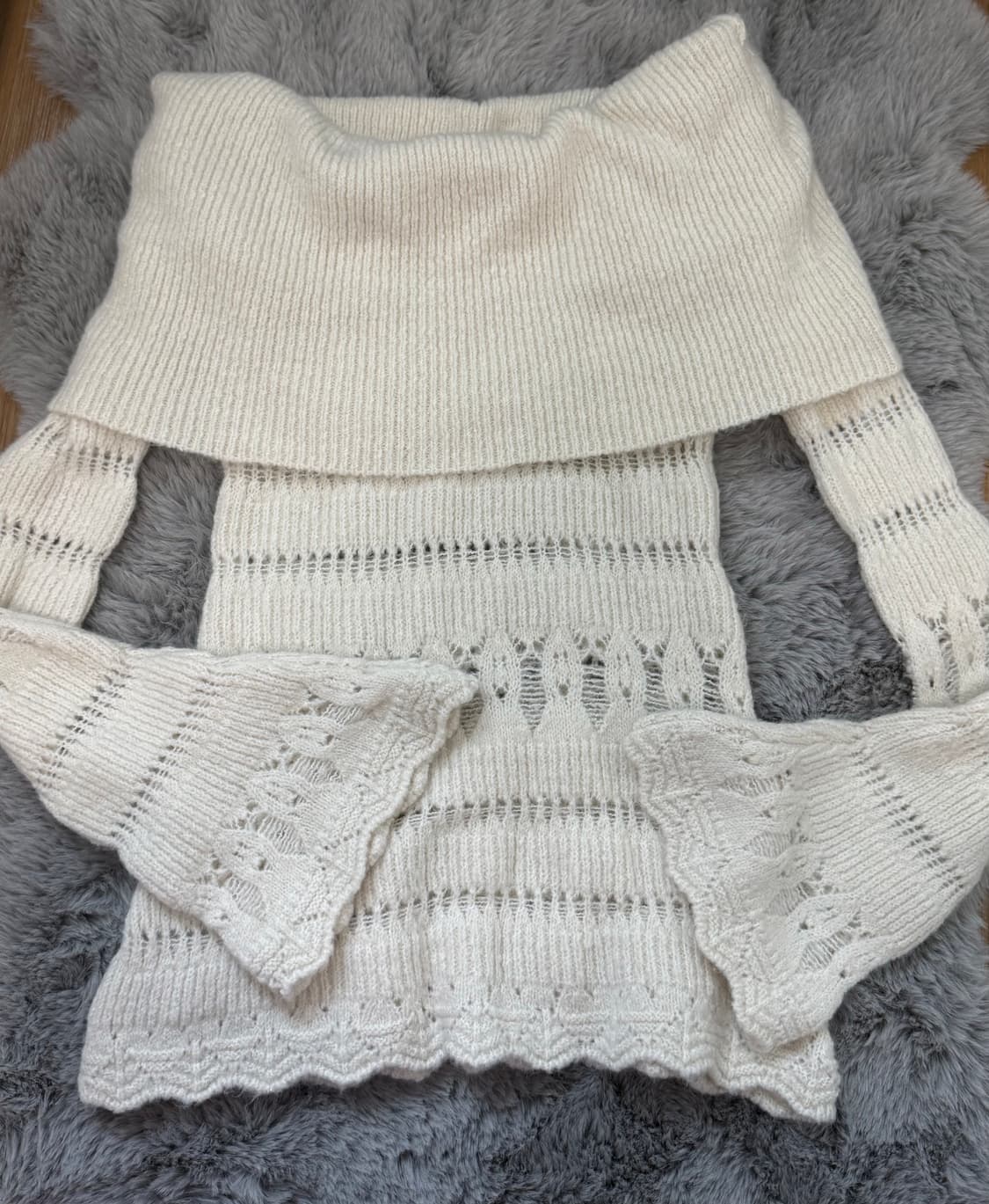 자라 오프숄더 니트 새상품 상품이미지1