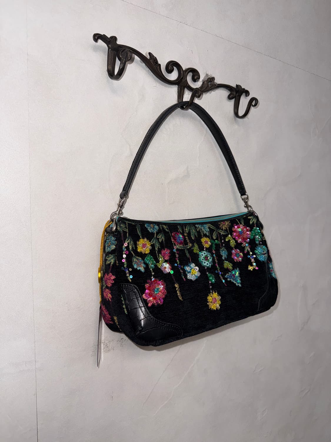 Think Bee! oriental spangled flower 숄더백 상품이미지2