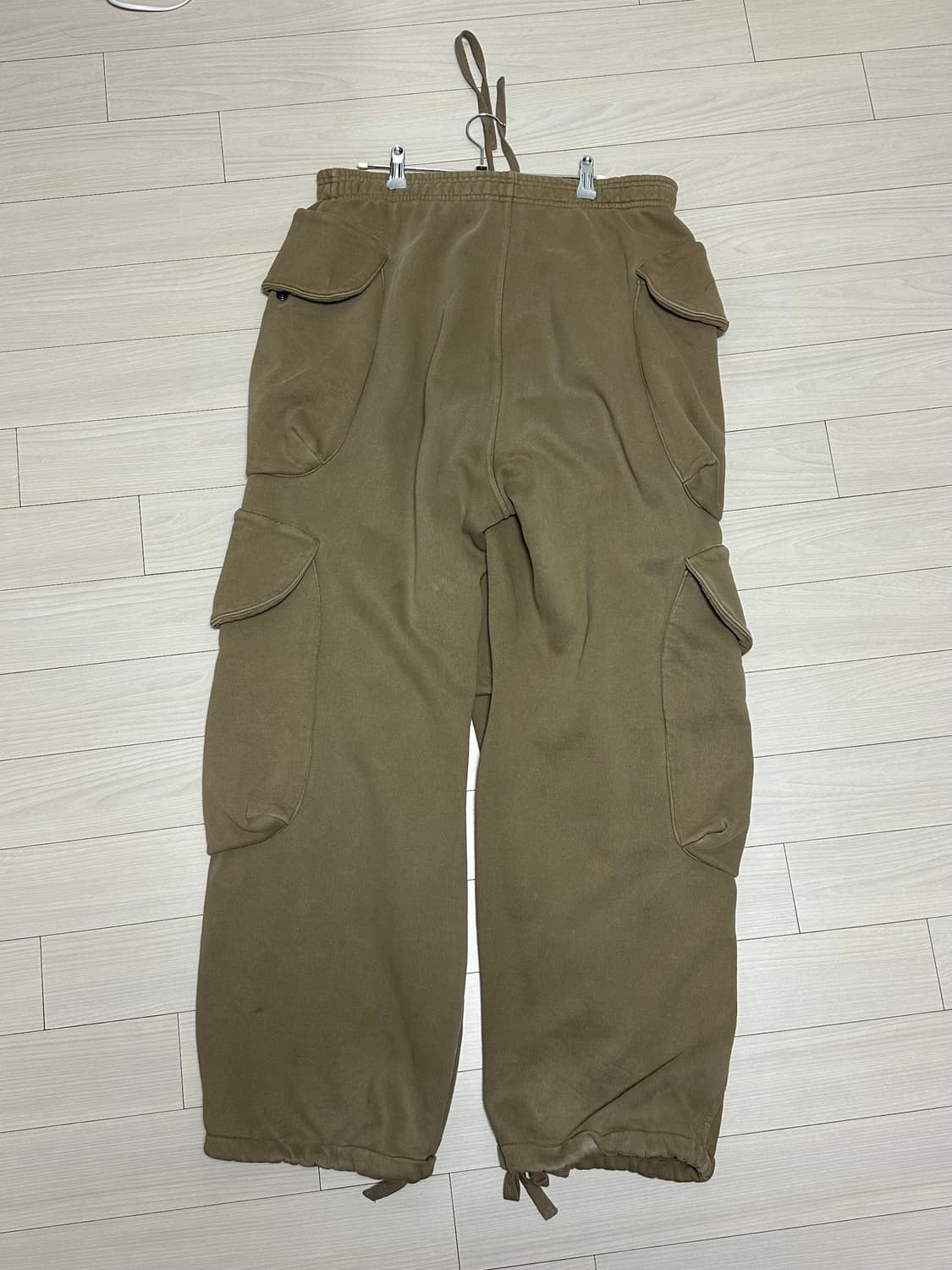 엔타이어스튜디오 헤비 고카 팬츠 카멜 L 상품이미지3