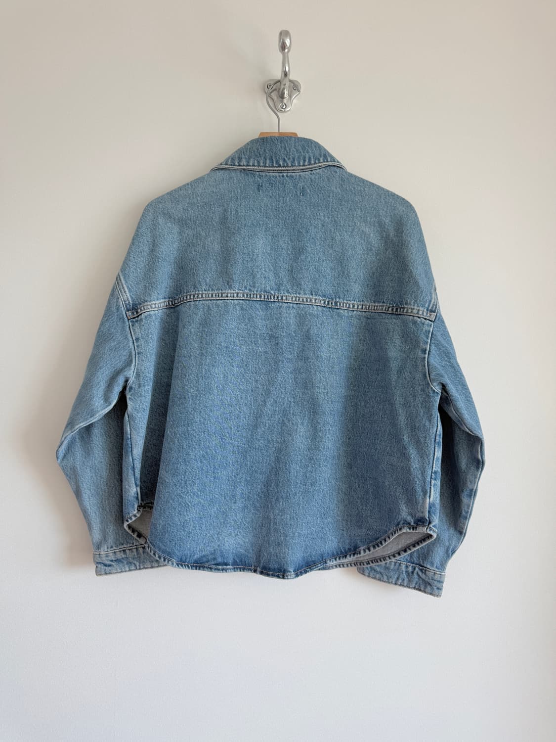 자라(ZARA) 데님 셔츠 자켓 상품이미지4