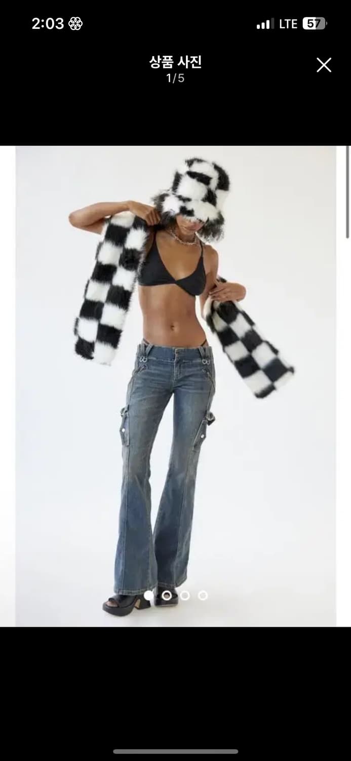 어반아우피터스 urban oitfitters 로우라이즈 부츠컷진 25 상품이미지1