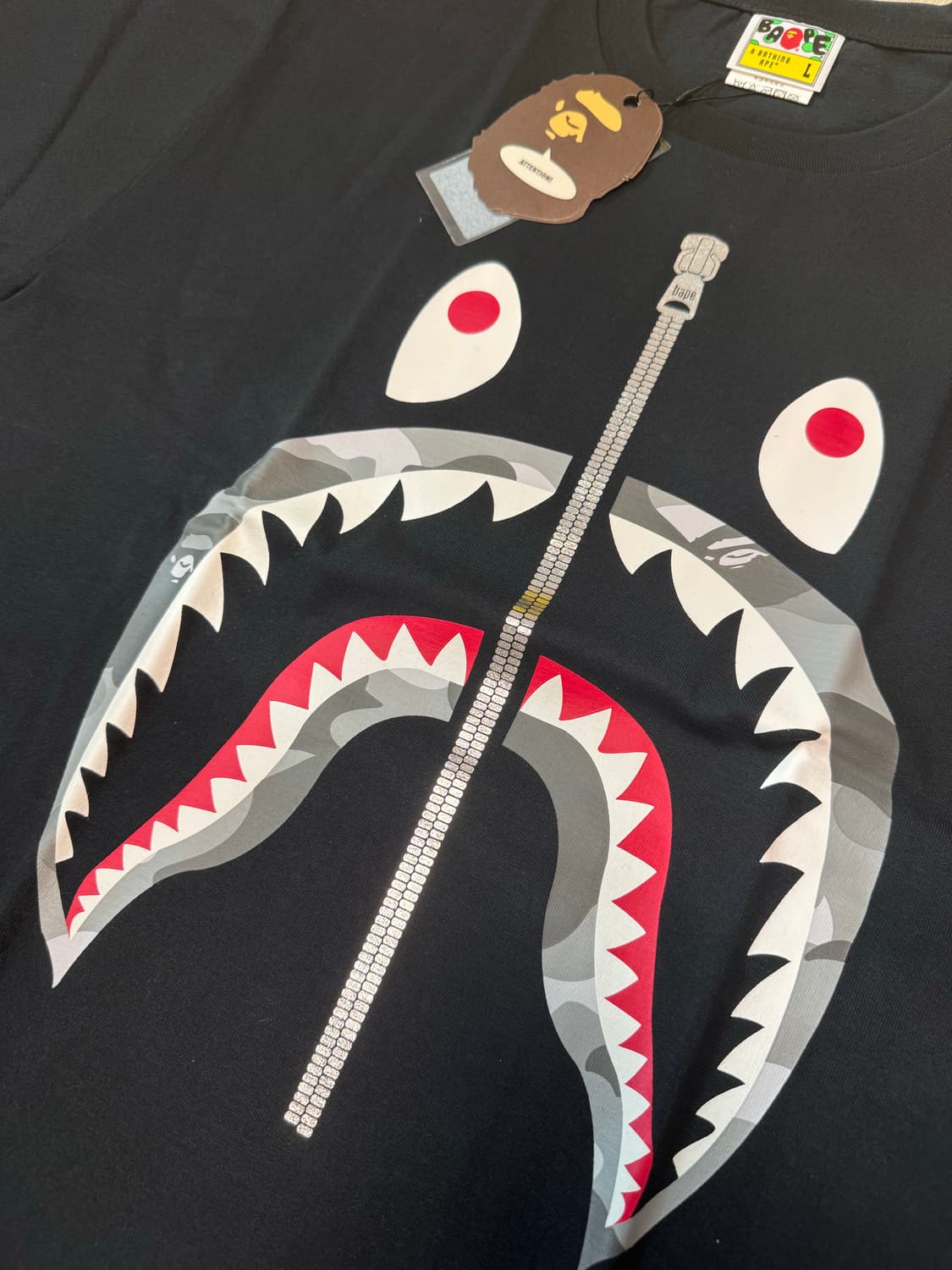 베이프 샤크 반팔 티셔츠 상품이미지4