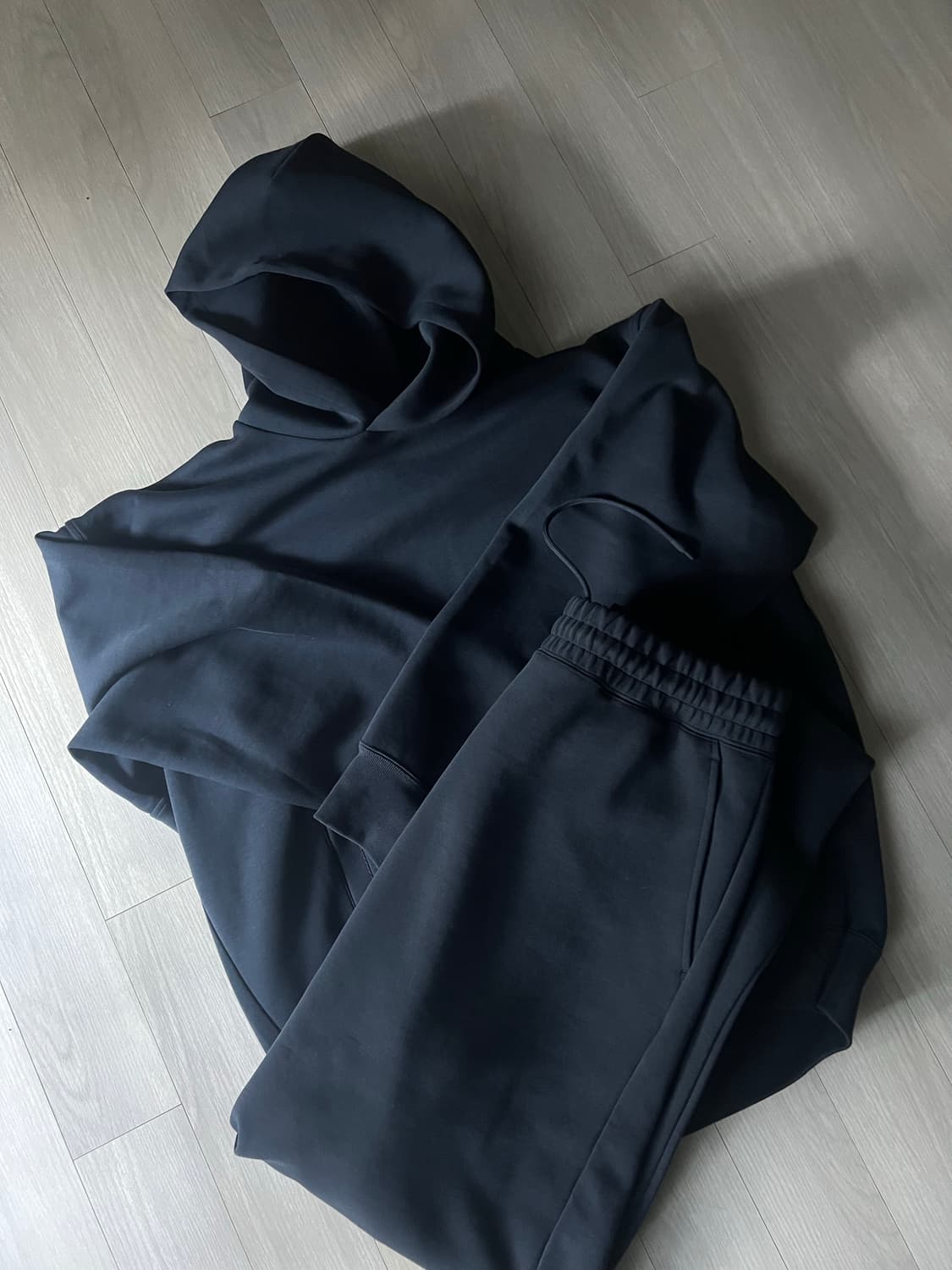 유니클로C 스웨트 셋업 네이비 판매합니다 상품이미지1