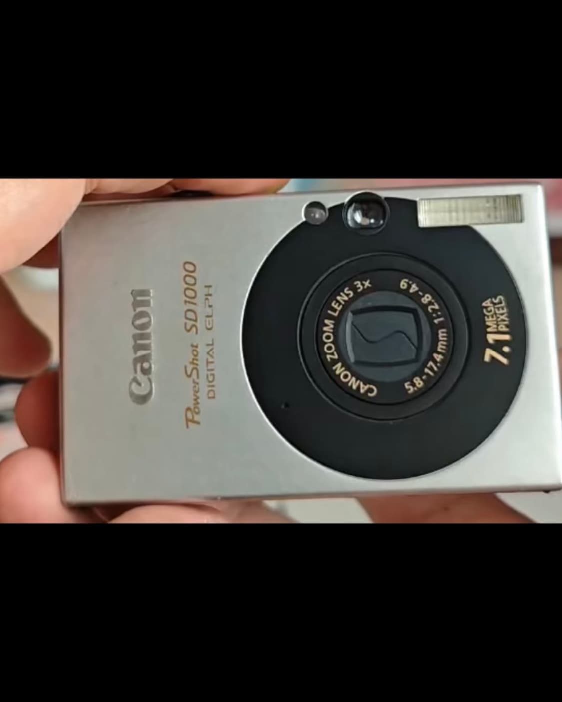 캐논 파워샷 SD1000 (캐논 익서스 70 IXUS 70) 빈티지 디카 상품이미지6