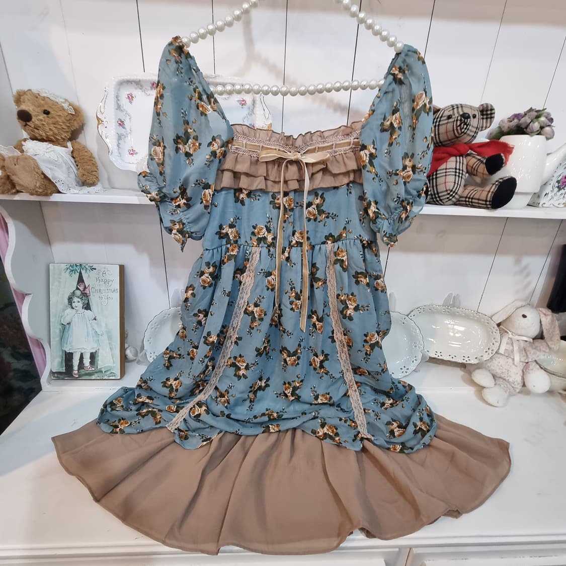 엑시즈팜(axes femme)  플라워 패턴원피스 상품이미지5