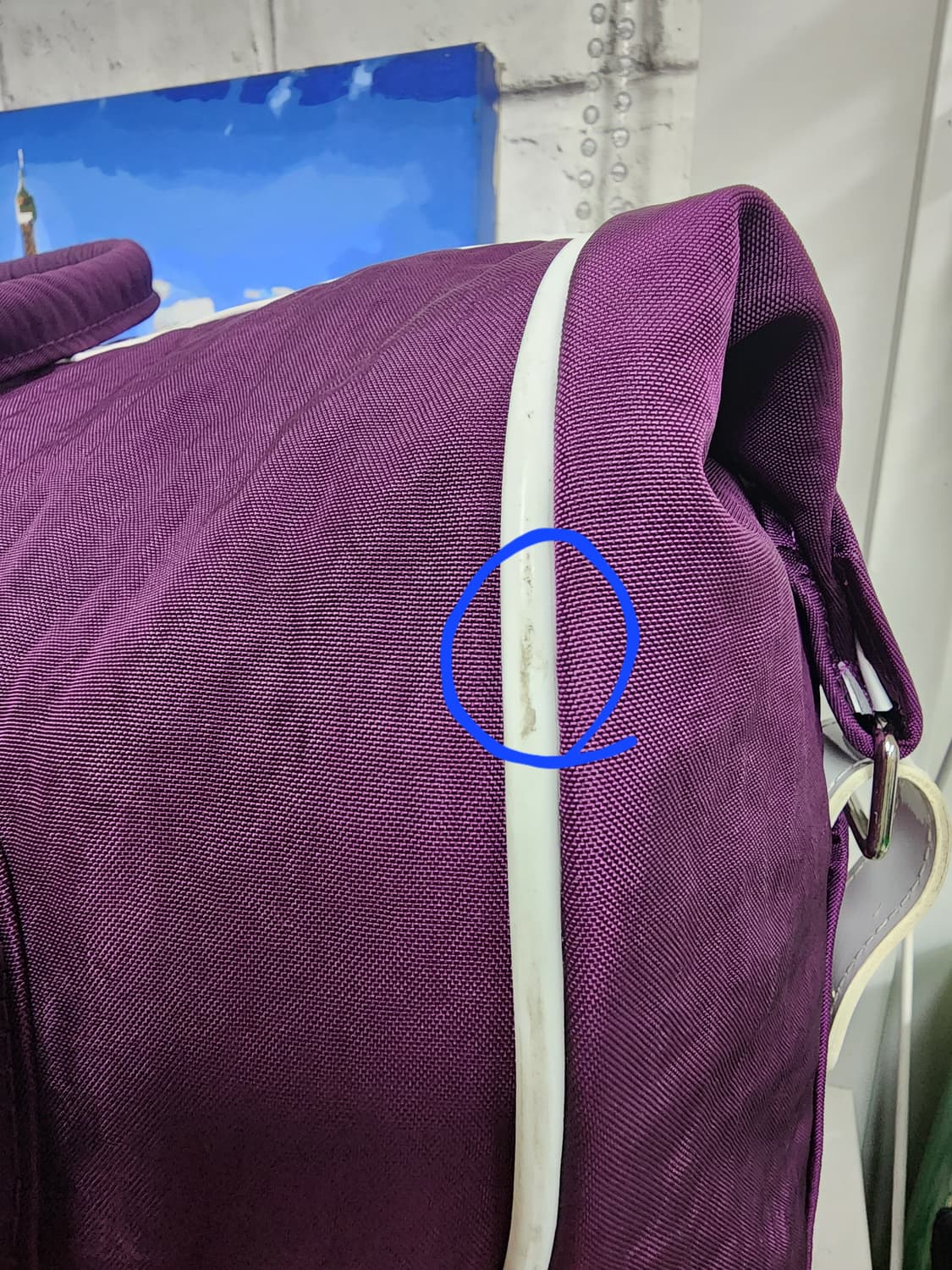 블랙앤화이트 여성 골프 보스턴백 보스톤백 골프가방 OC75 상품이미지7