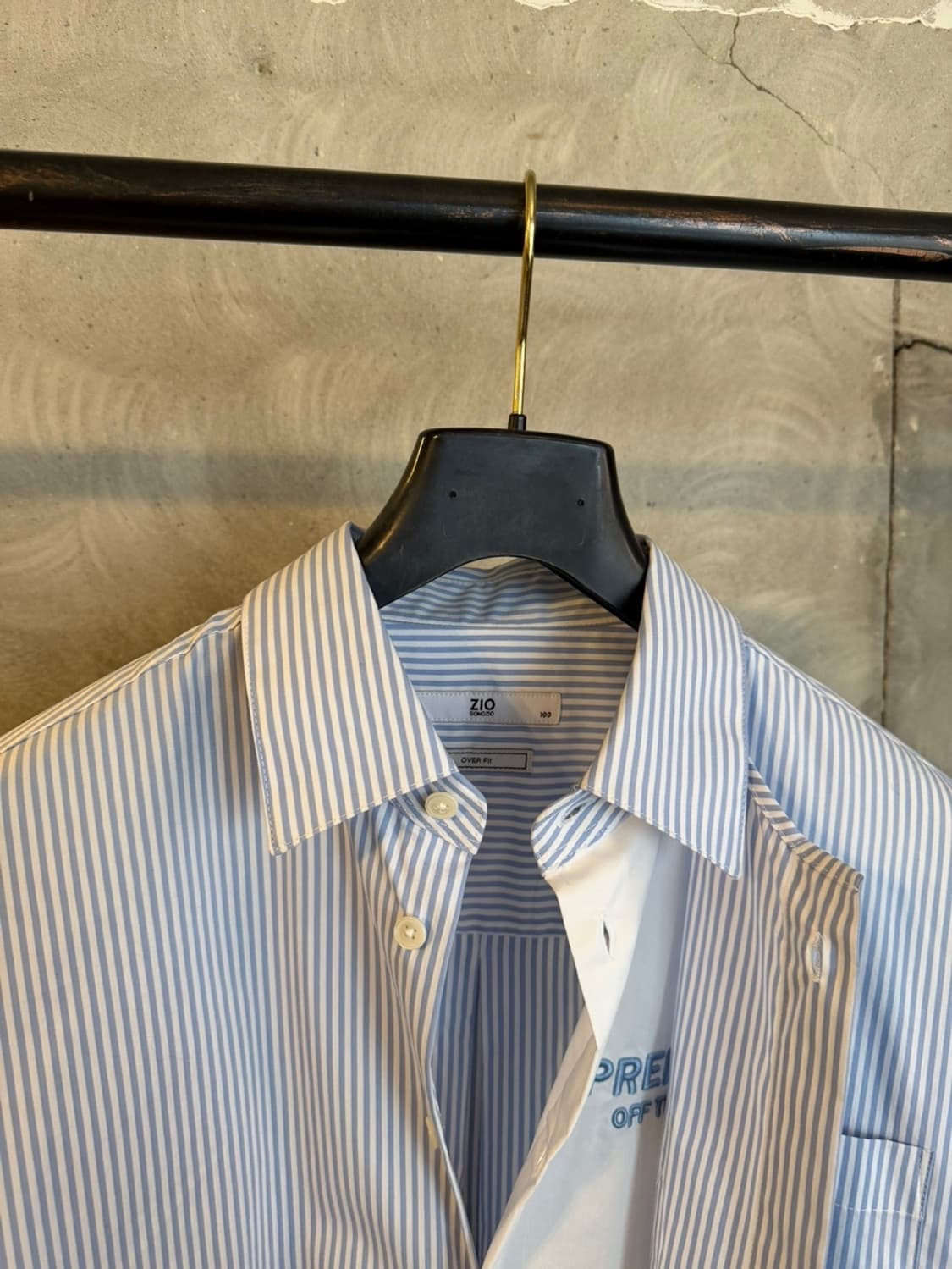 지오송지오 스트라이프 셔츠 100 상품이미지6