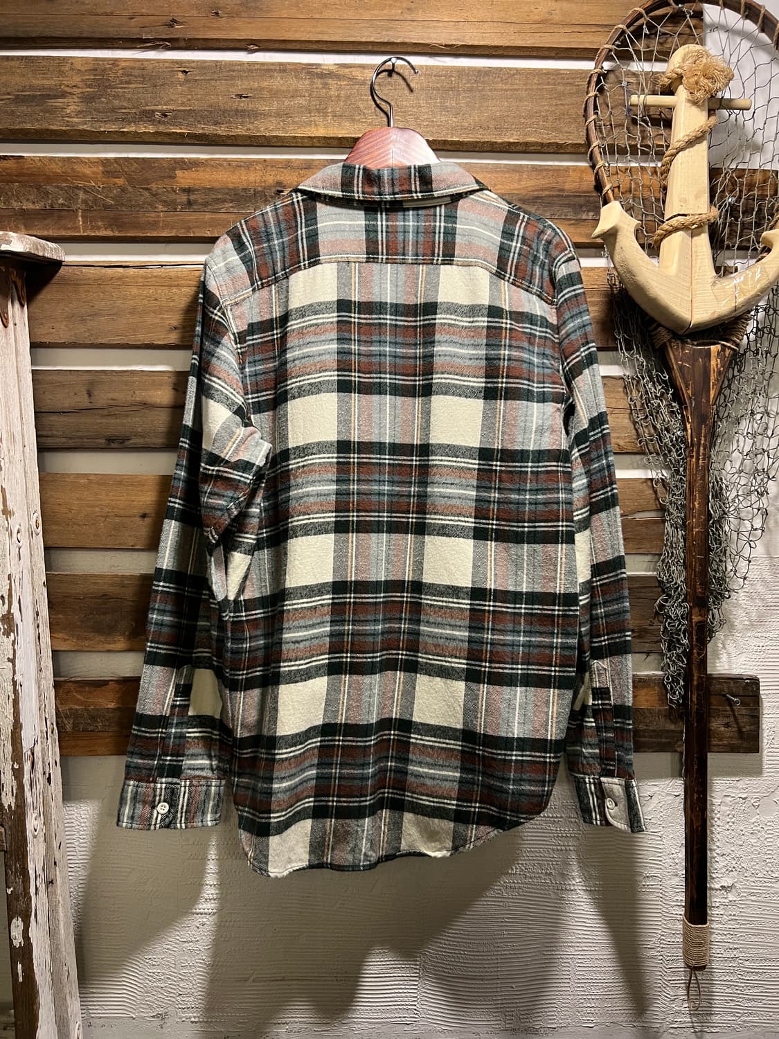 [XL]OSHKOSH 오시코시 타탄체크 플란넬 셔츠 상품이미지6