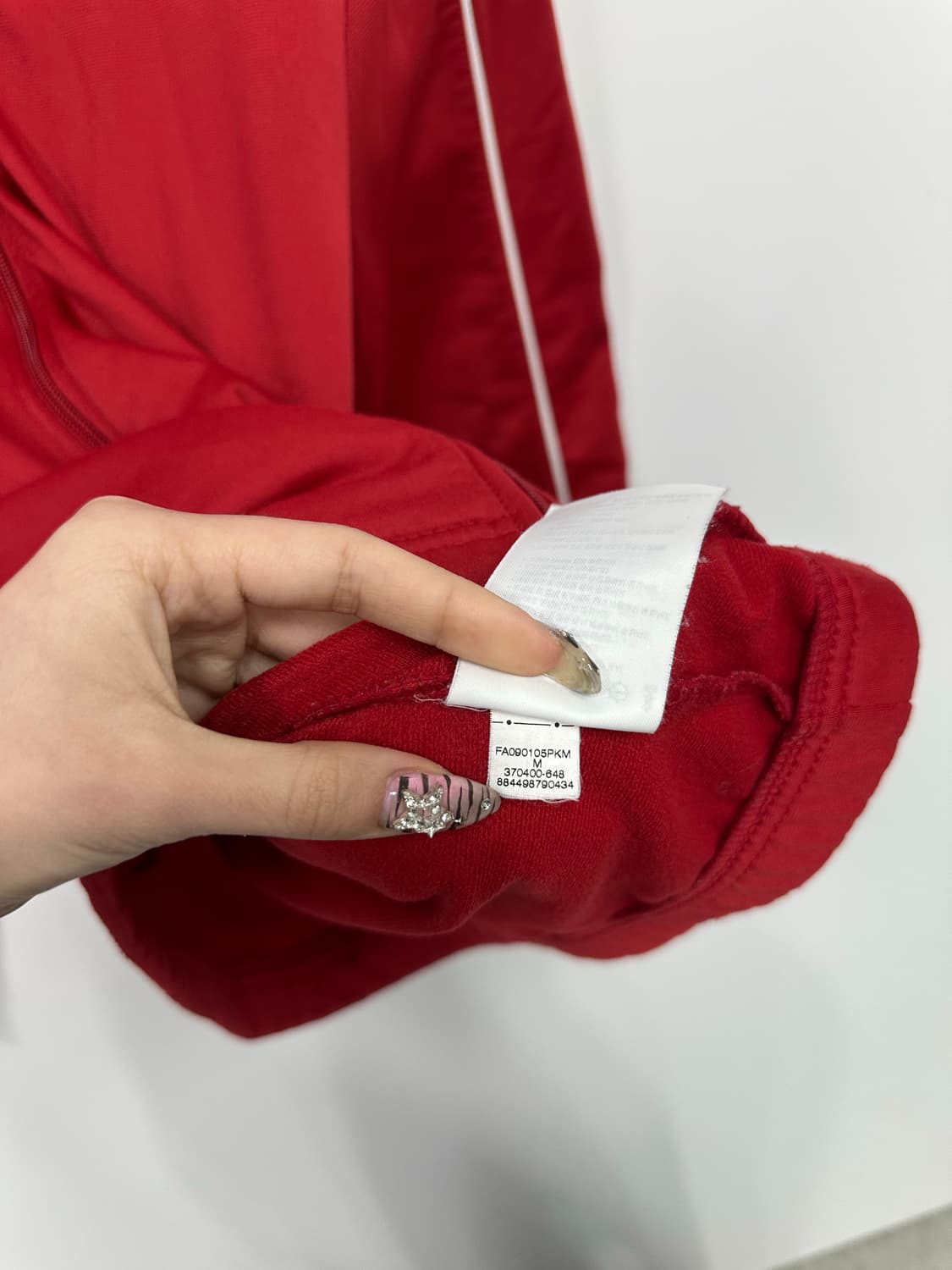 나이키 레드 집업 상품이미지4