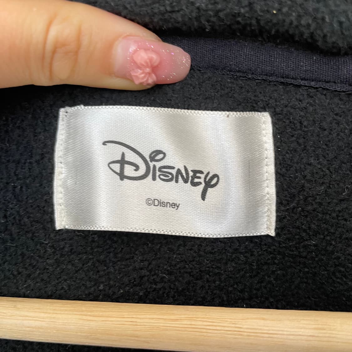 디즈니 미키마우스 자수 후드 플리스 후리스 점퍼 자켓 상품이미지4