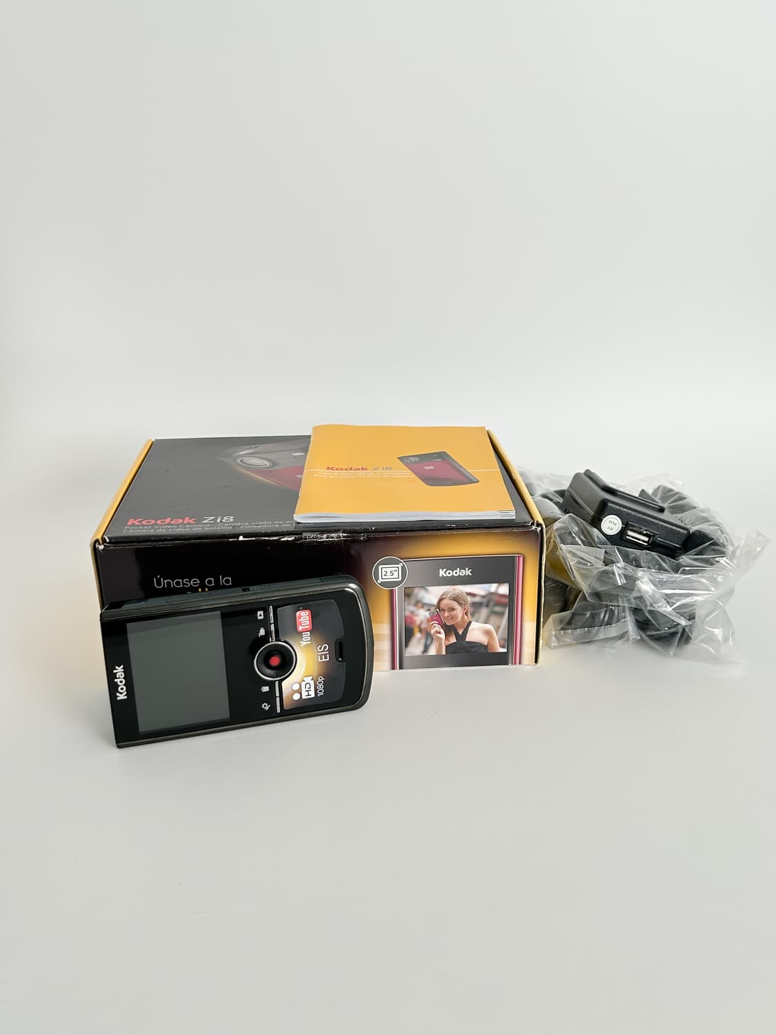 레어!) 코닥 핸디캠 Zi8 빈티지 디카 캠코더 상품이미지2