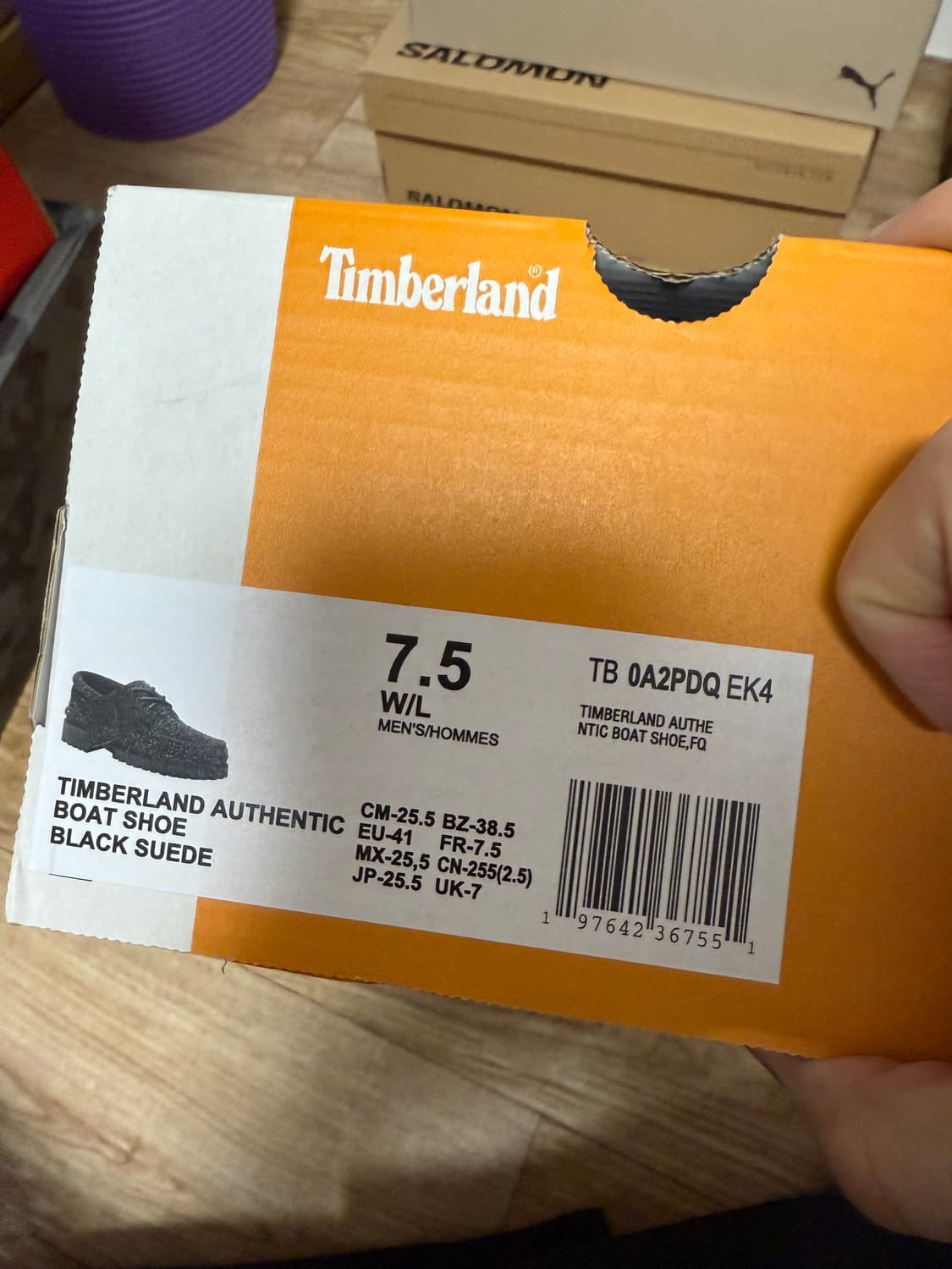 팀버랜드 x 스컬프스토어 3아이 보트슈즈 255 상품이미지6