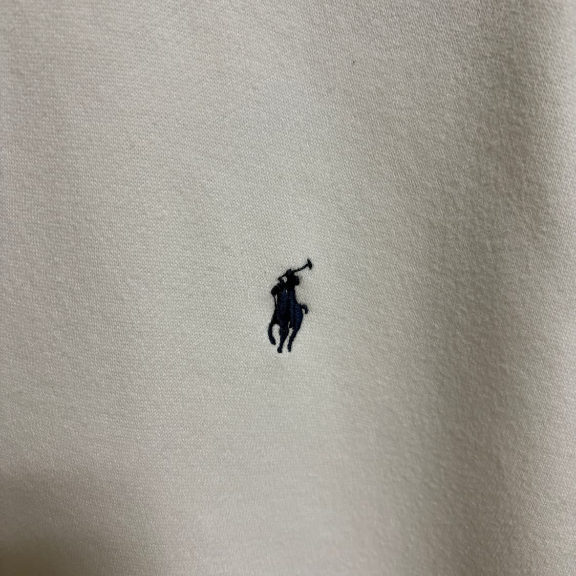 폴로 랄프로렌 기모 스웻셔츠 맨투맨 / 화이트, XL 상품이미지5