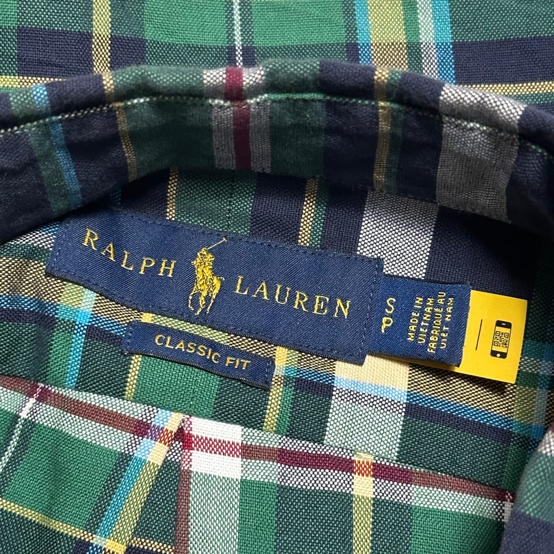 S 폴로랄프로렌 클래식핏 체크 셔츠 상품이미지4