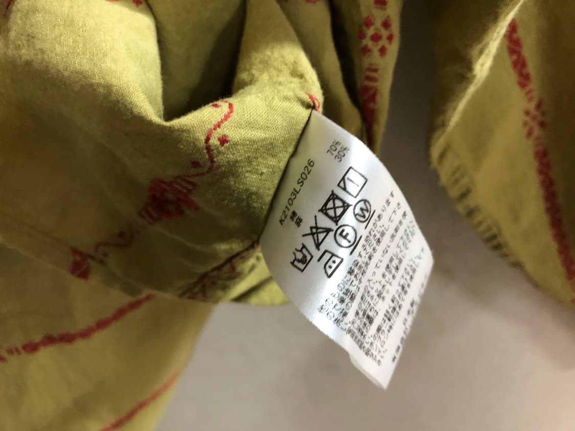 캐피탈 코튼 린넨 시암 스트라이프 밴드칼라 셔츠 3 상품이미지4