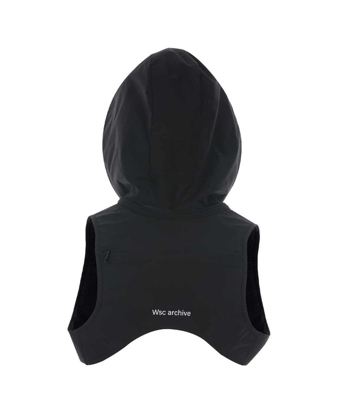 wsc 후드 조끼 Hood vest 001 (블랙) 상품이미지2