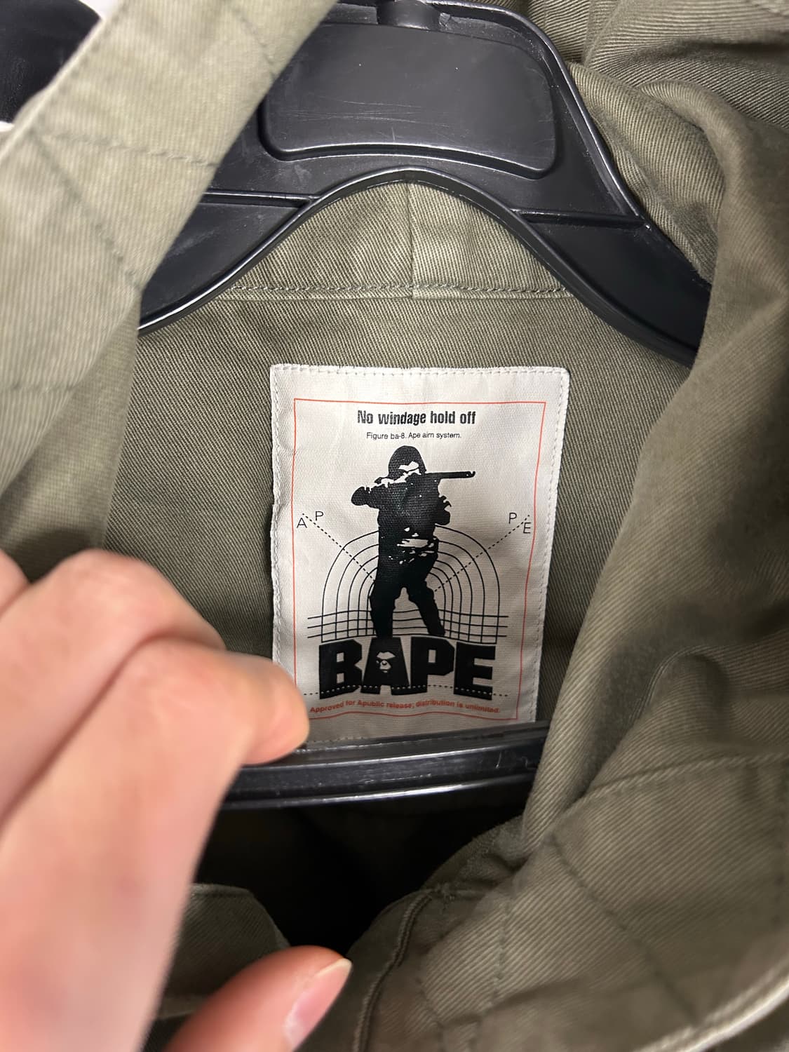 베이프 샤크 야상자켓 상품이미지6