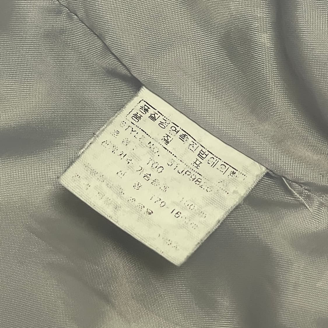 [MLB] 엠엘비 뉴욕 양키스 실버 야구 점퍼 자켓 바시티 상품이미지5